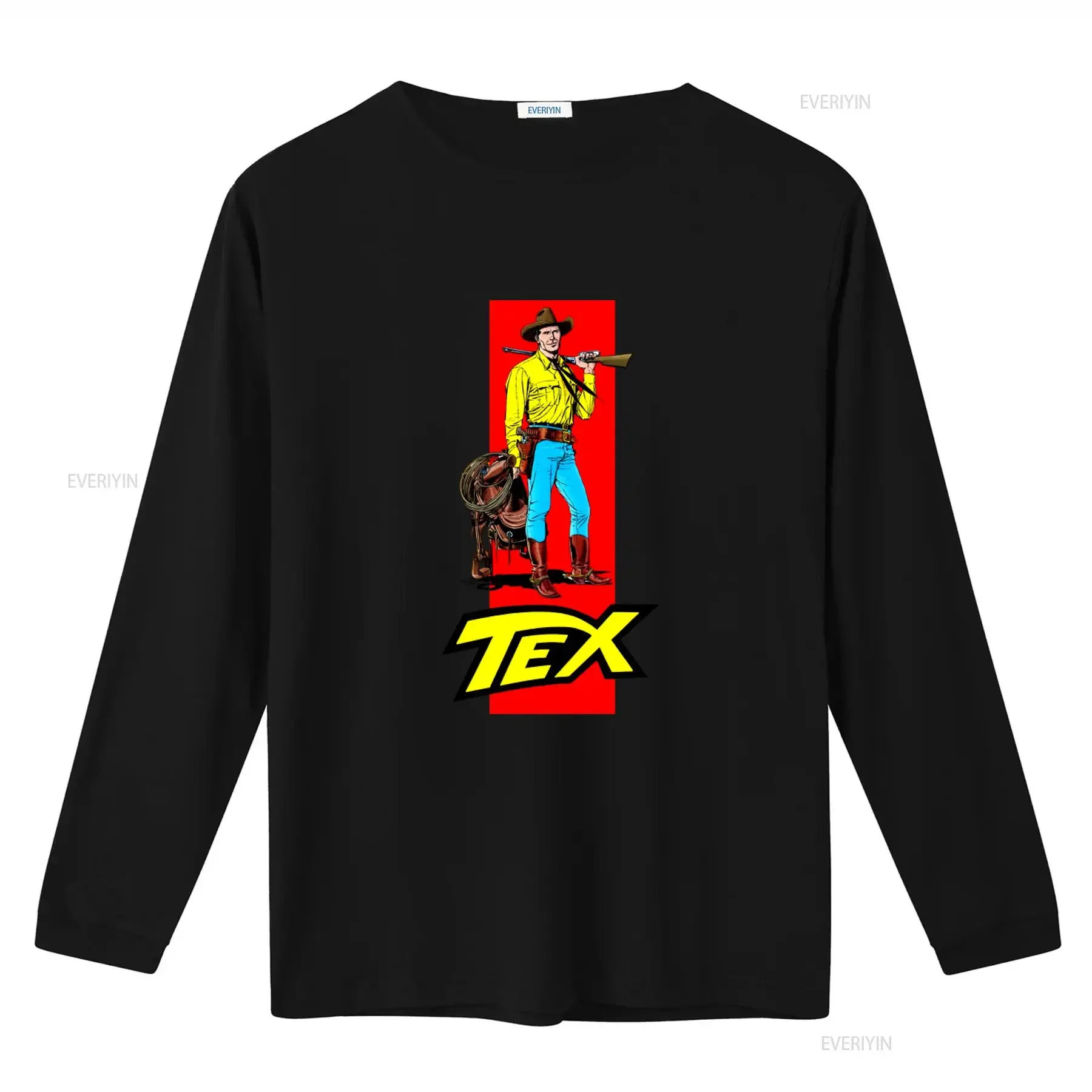 Tex Willer T Shirt Western Elegance for Your Wardrobe Embrace the Far West Charm from Famous Comic vintage Washed streetwear