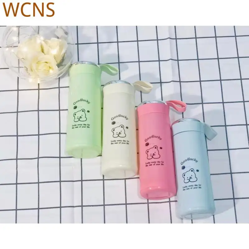 

Bear Thermos Cup Children Gift Thermal Mug Cute Bear Tumbler Wholesale 280ml Thermo Bottle Water Bottle Water Cup Event Festival