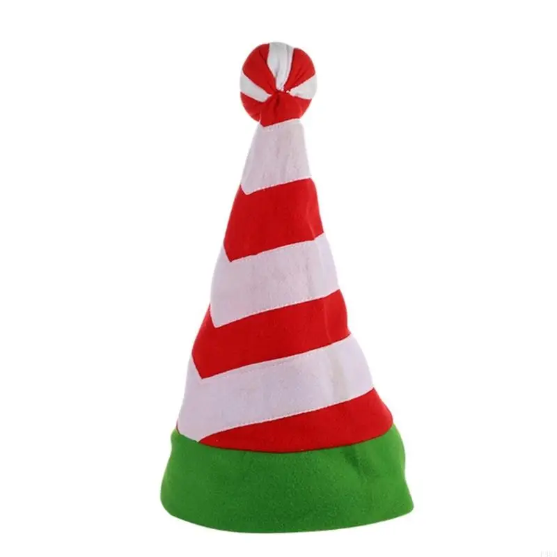 

P88A Company Party Gift Hat Soft Santa Hat Festival Party Costume Holiday Decor