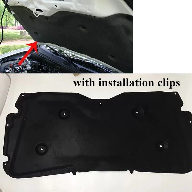 

1x для Honda CR-V CRV 2002 03 04 05 2006, изоляционная накладка на капот, теплозащитный экран