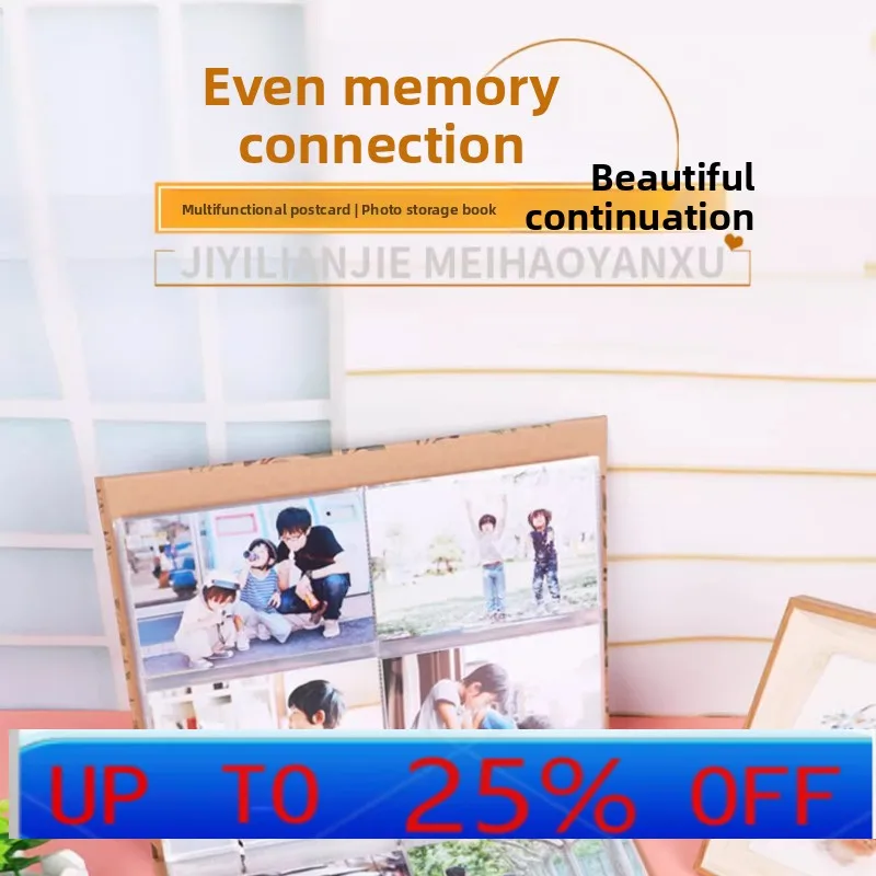 

LH A4 Paper Album Book Insert Postcard Storage Album Photo Loose-leaf Album