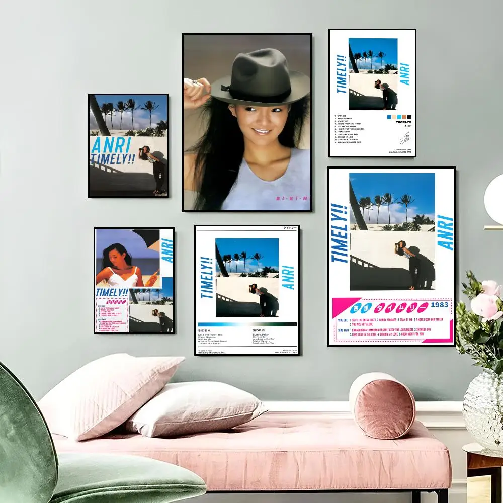 Energetic Bold A-Anri T-Timely Poster Good Quality For Room Home Bar Cafe Decor Painting Gift