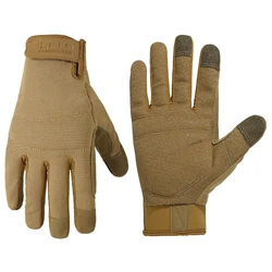 HANDLANDY Work Gloves, Utility Mechanic Working Gloves Anti-slip Touch Screen, Flexible Daliy Life Yard Work Gloves