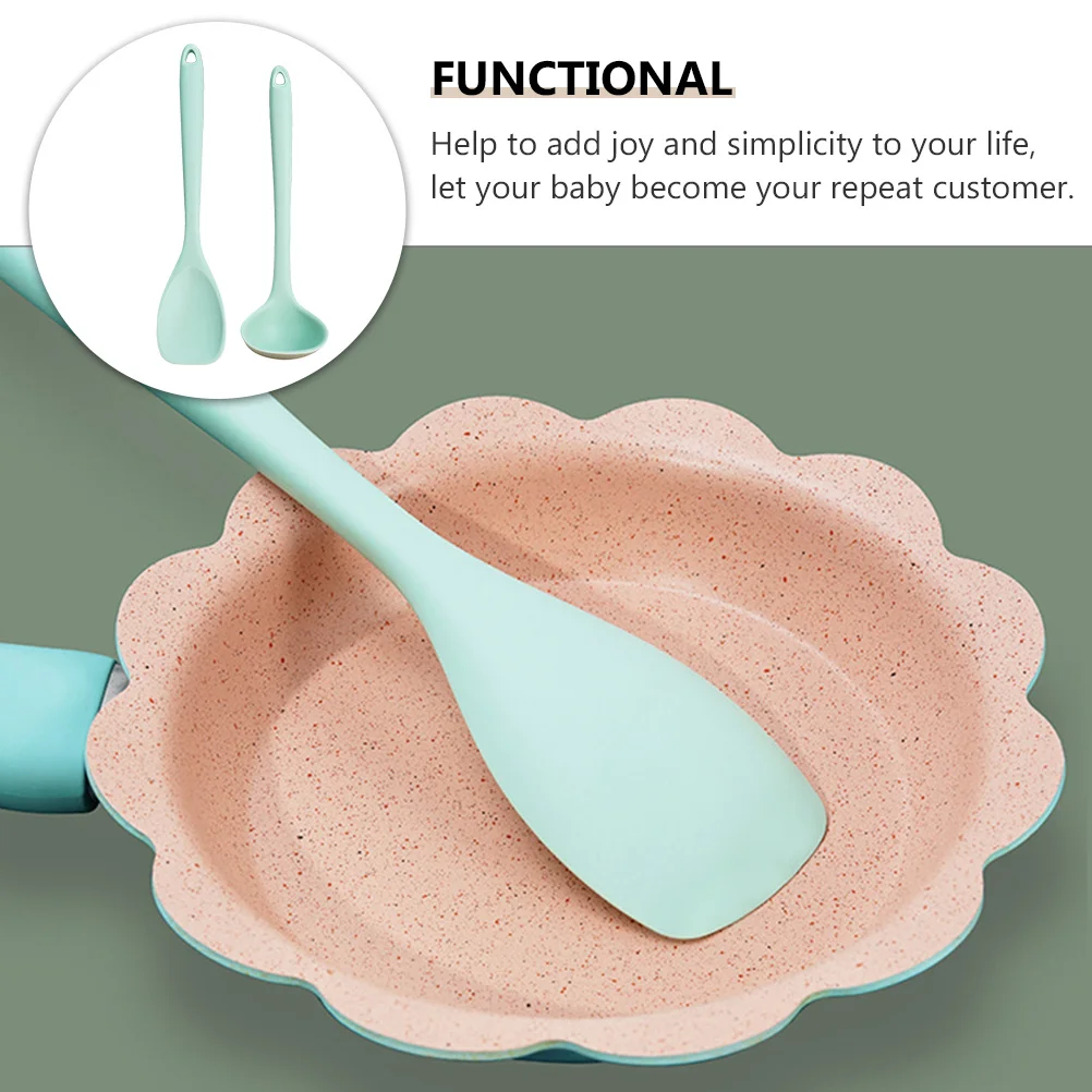 

1Set Silicone Cooking Tools Non-Stick Pan Protector Flexible One-Piece Molding Heat Resistant 230c Baby Food Maker