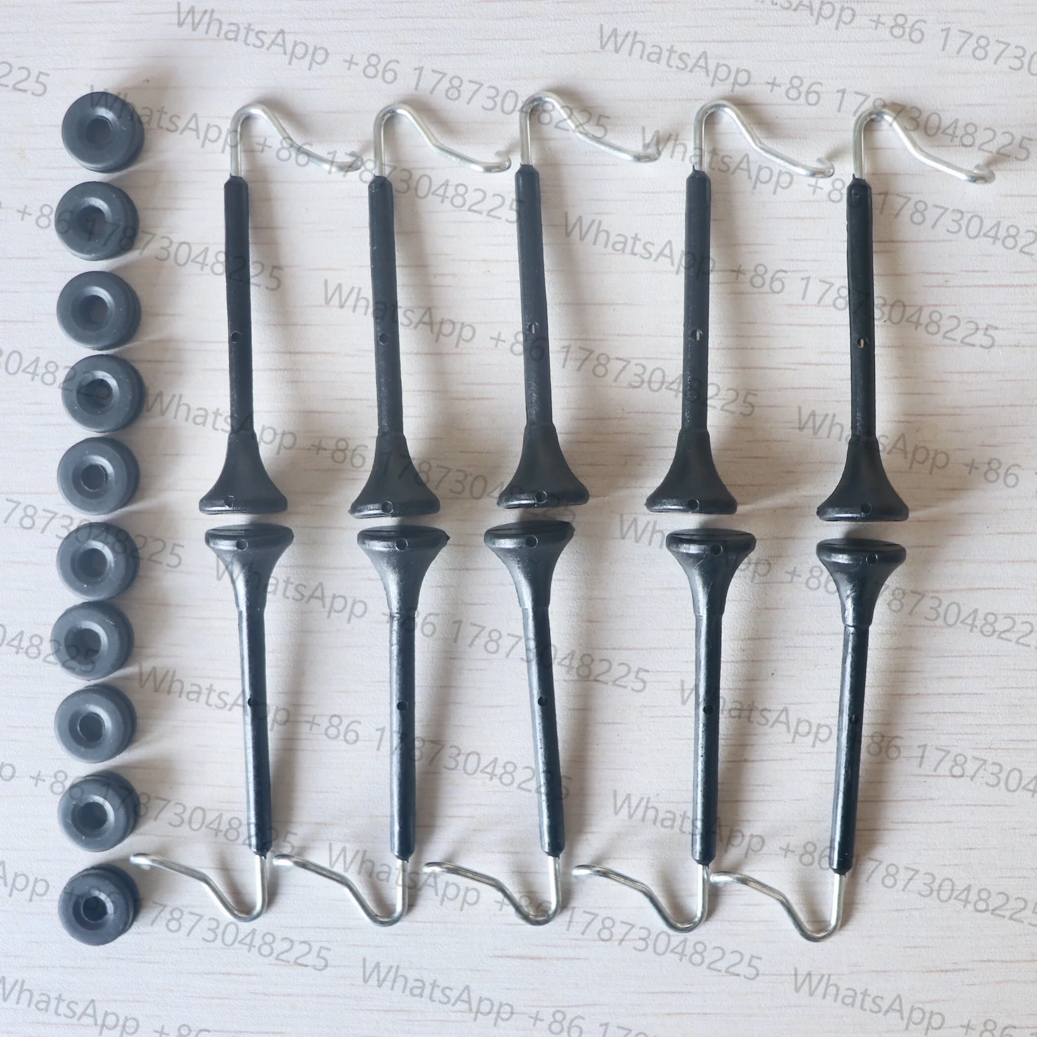 10 Sets Carburetor Choke Rod & Gromment Fits for Chinese G4500 5200 5800 Chainsaw