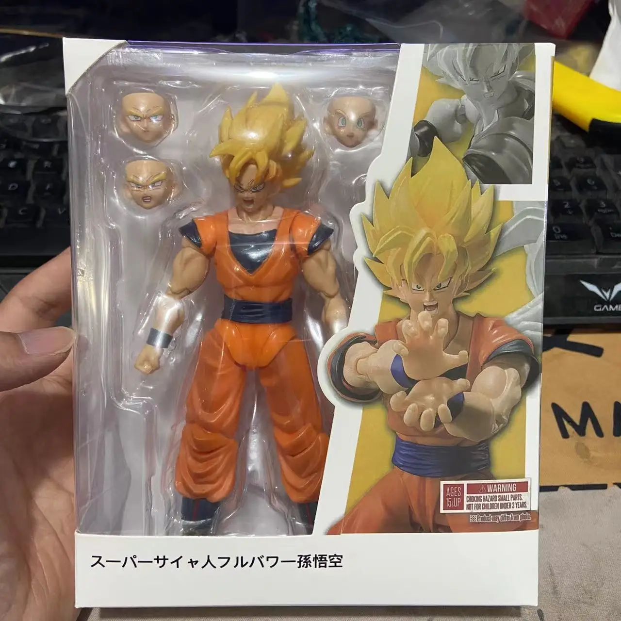 

Original S.H.Figuarts Super Saiyan Full Power Son Goku Dragon Ball Z In Stock Anime Action Collection Figures Model Toy