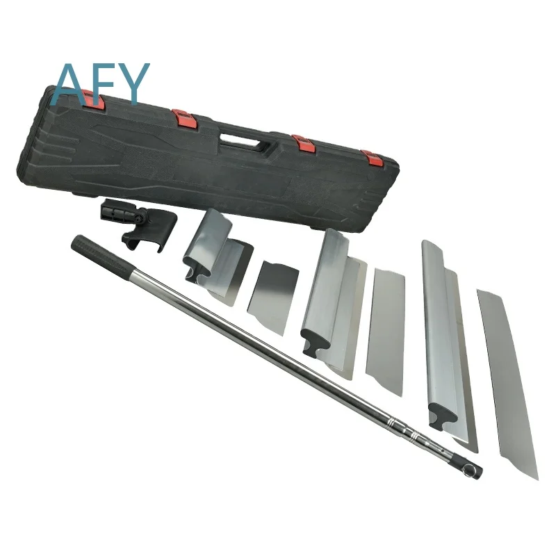 Drywall Skimming Blade Set for Stainless Steel Finishing Smoothing Tool Spatula Blade Wall Plastering Tools for DIY Home