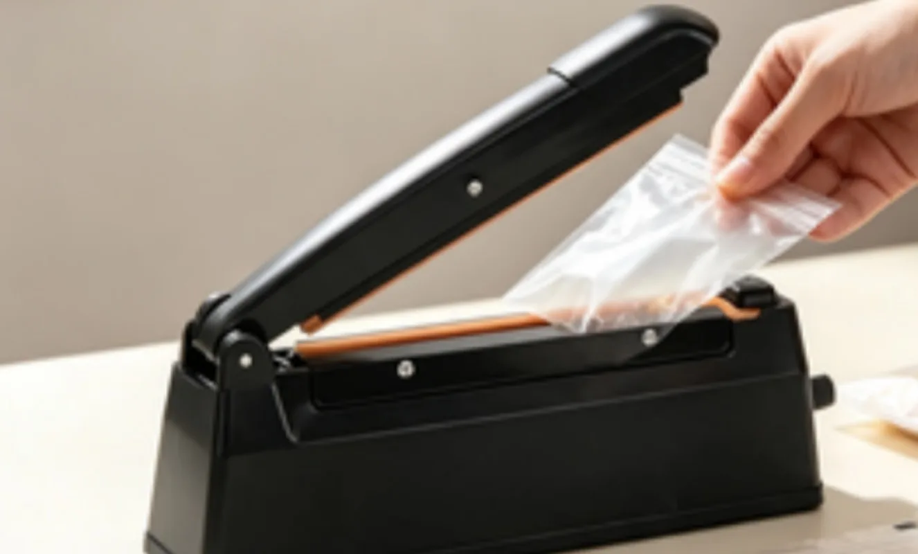 220V Mini Commercial Heat Sealing Machine 2mm Seal Width Portable Packing Tool For Mooncake Tea Snack Food Packaging Bags