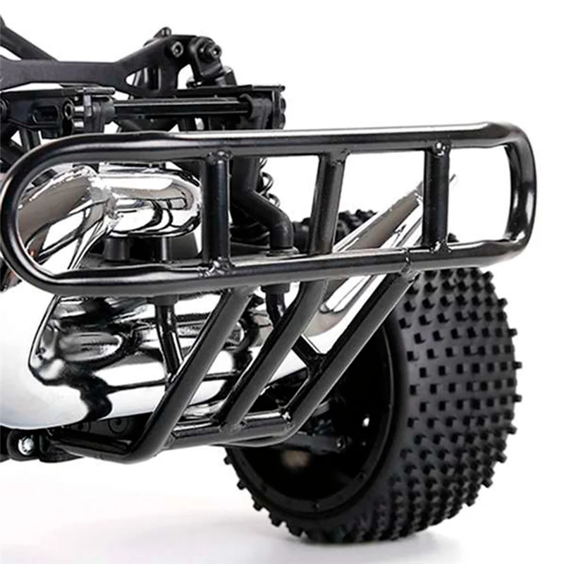 金属リアバンパーキット交換部品アクセサリー 1/5 HPI ROFUN ROVAN KM BAJA 5B 5T 5SC RC カーパーツ-Y44A