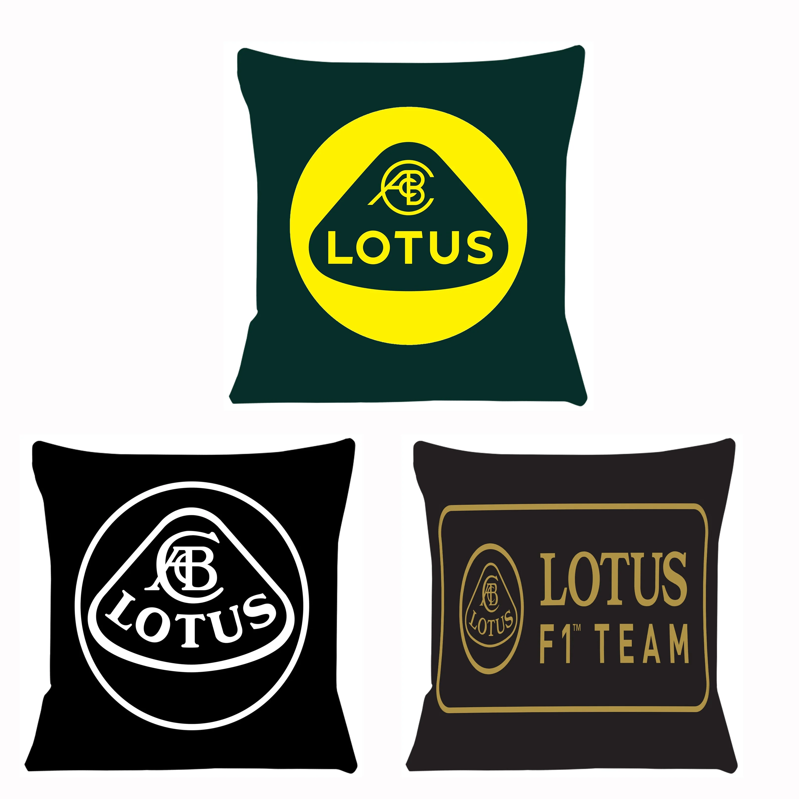 Lotus Pillow Case Home Decorative Gift Sofa Car Super soft Cushions 45x45cm Square Pillowcase Chair Pillow Cove 56