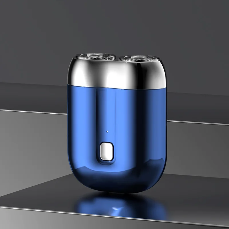 ماكينة حلاقة صغيرة محمولة LED ماكينة حلاقة كهربائية مكشطة جافة ورطبة ذات الاستخدام المزدوج ماكينة حلاقة للسيارة والسفر والمكتب #5