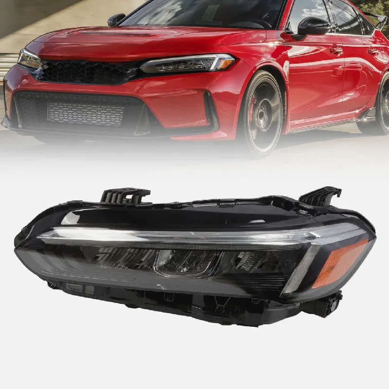 

Suitable for 2022 Hon da Civic US Edition front combination lights (center configuration, white background) car headlights