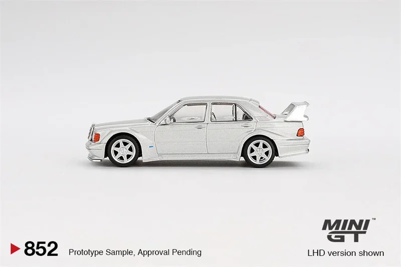 **Pre-Order** MINI GT 1:64 190E 2.5-16 Evolution II Astral Silver LHD Diecast Model Car