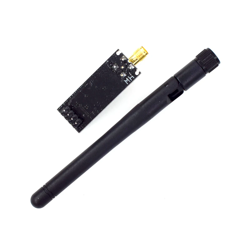 NRF24L01+PA+LNA Wireless Transceiver Module 2.4G 1100m with Antenna & NRF24L01+ Breakout Adapter 3.3V