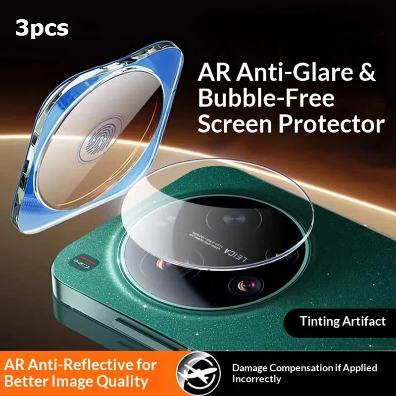 Protecteur d'objectif d'appareil photo pour OPPO Find X9 Ultra X9 X9s Pro, 3 pièces, anneau de protection d'objectif en verre trempé, Film de protection, localisateur d'installation