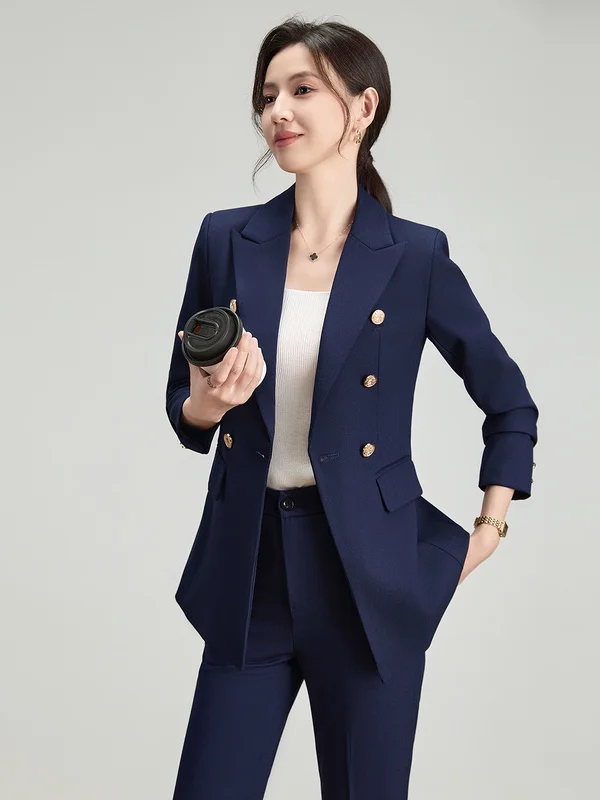 Business Commute Formal Suit Set Women's 2026 Autumn New Small Size High-End Feeling Professional Outfit Jacket OL