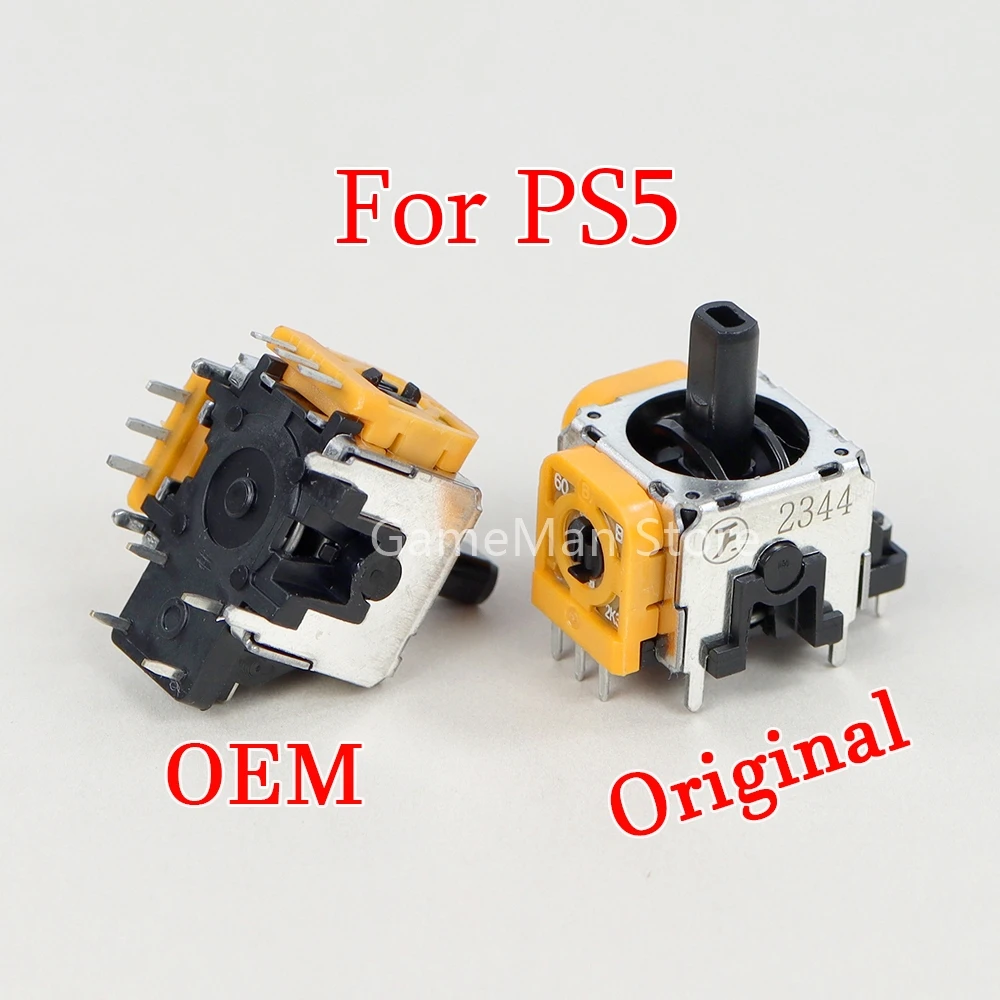 

100pcs Replacement For Playstation 5 PS5 Controller Original/OEM 3D Joystick Analog Rocker Sensor Axis Module Accessories