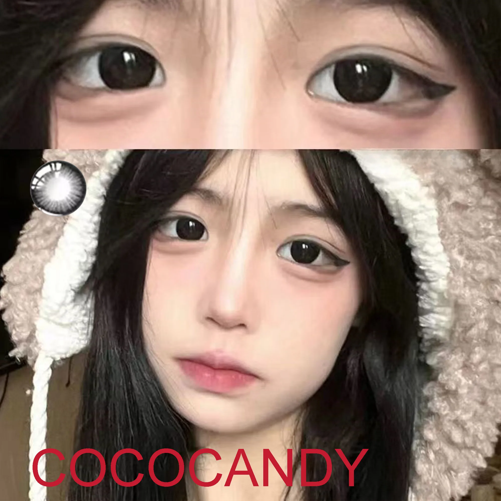 14.20mm Soft Contact Lens for Eyes Cosmetic Black and Chocolate Women Men Accessories  линзы для глаз цветные Cococandy