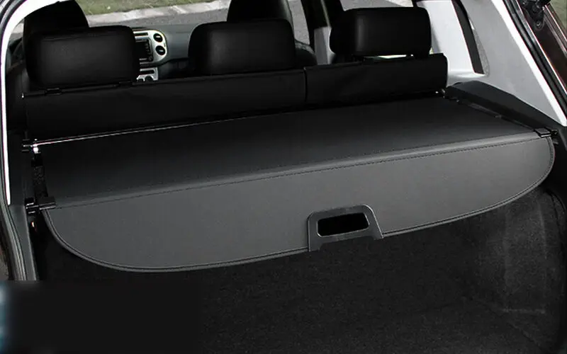 For VW Volkswagen Tiguan 2009-2015 Retractable Cargo Cover Car Interior Rear Trunk Luggage Cover Security Shade Shield Curtain