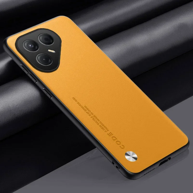 Leather Silicone Case For Tecno Pova 7 Pro 6 Neo Camera Protection Shell Fashion Shockproof Bumper For Tecno Camon 40 Premier