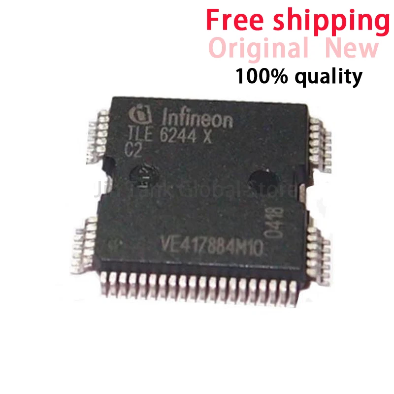 (1piece)100% New TLE6244X APIC-D06 APIC D06 HQFP-64 Chipset