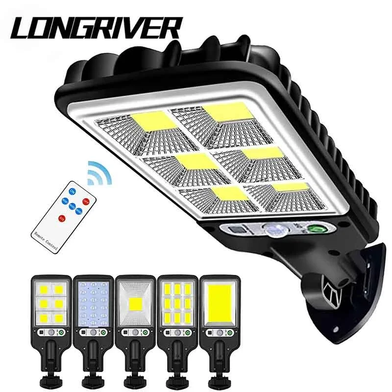 

LONGRIVER солнечный уличный светодиодный настенный светильник 616 с человеческим телом, водонепроницаемый, 3 режима, индукционный, для садовой террасы и уличного освещения