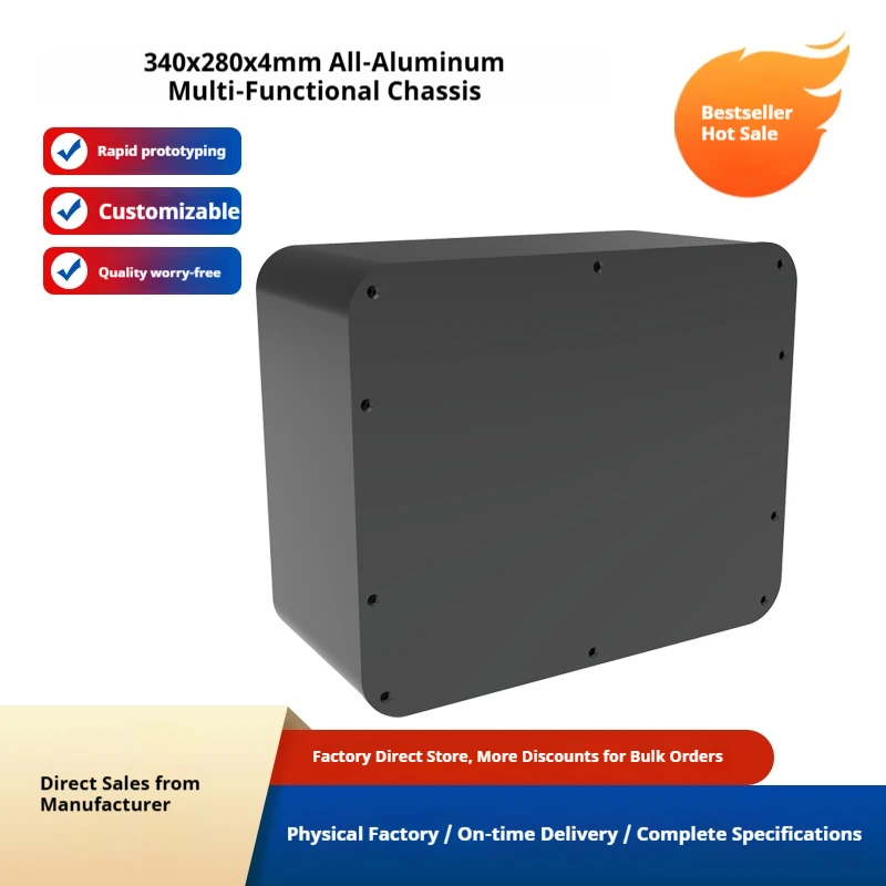 340x280x4heavy-duty-aluminum-enclosure-for-industrial-control-audio-amplifier-chassis