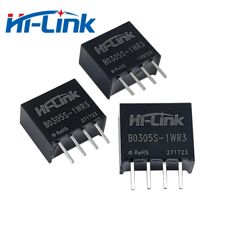하이 링크 B0305S-1WR3 DC 전력 변환기 모듈, 고효율, 1W, 3.3V-5V, 로트당 2 개