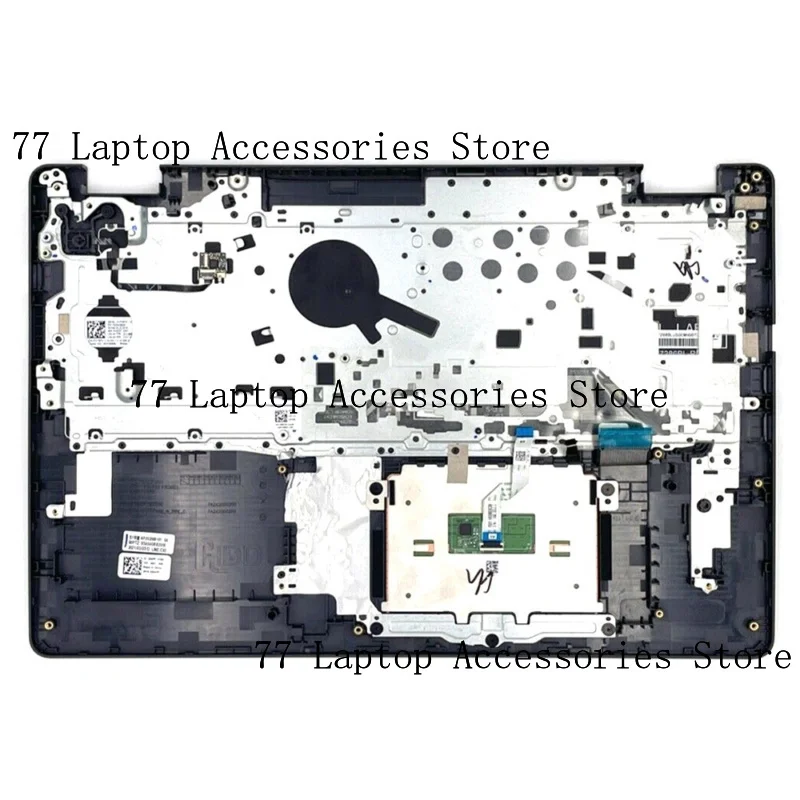 Palmrest untuk DELL Inspiron 3501 033HPP Backlit Keyboard Inggris AS Hitam