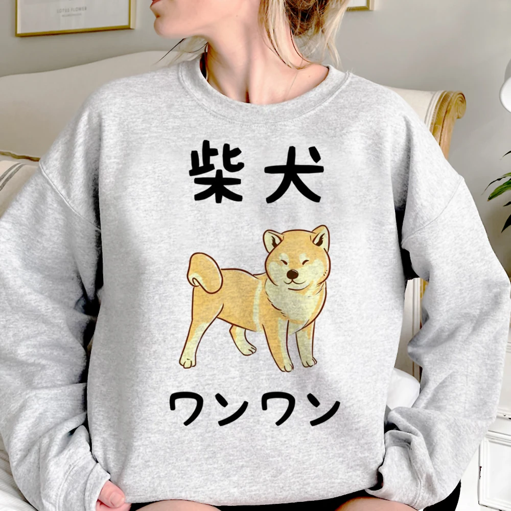 Shiba Inu hoodies dames Japanse top met lange mouwen streetwear gothic trekt trainingspak vrouwelijke gothic trekt