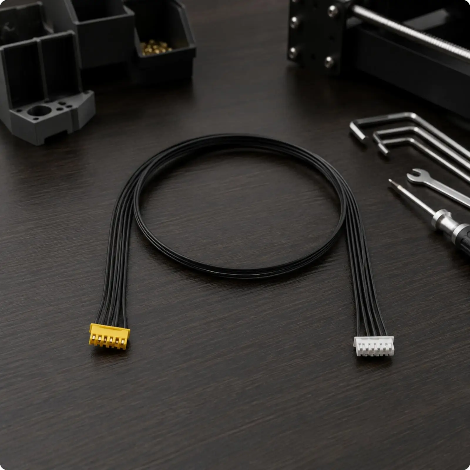 3D Printer Model X Replacement Cable 670 Mm X-Axis Motor Connection Cable for 3D Printer Owners