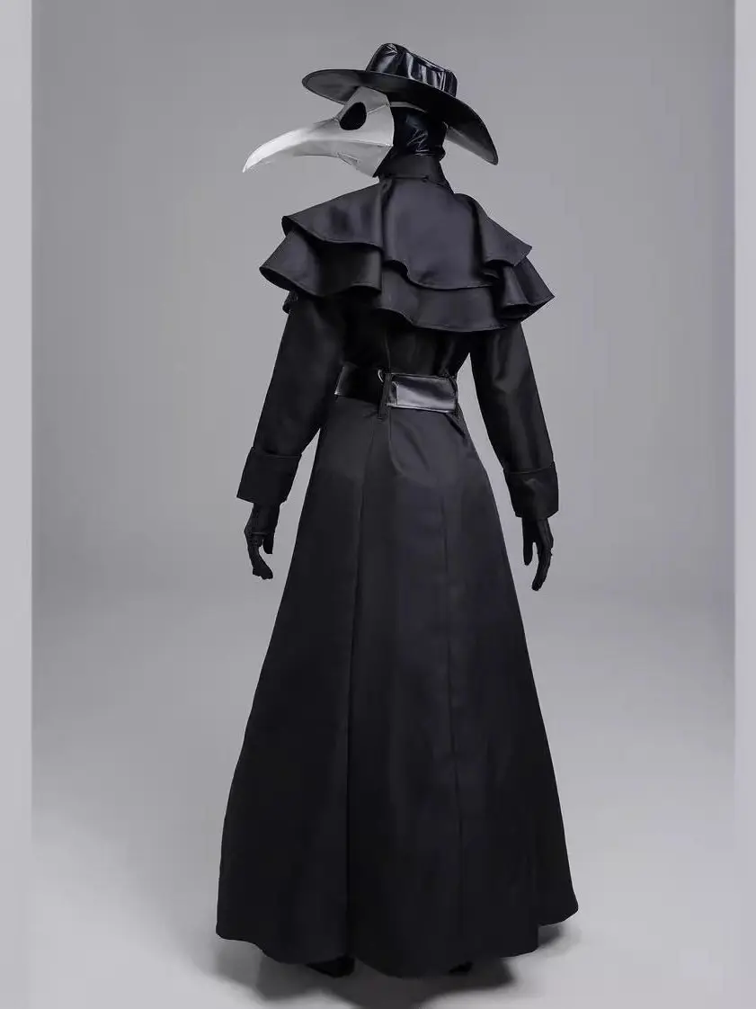 

loween Cosplay Priest Costume Bla Robe Women's Traditional Chinese Stage Outfit Fall Season Faion Ladies' Clothing