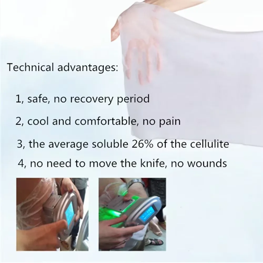 Anti Freeze Membranes Replacement Gel Pads Film for Cryotherapy Liposuction Freeze Cavitation Cryo Cooling Weight Loss Machine
