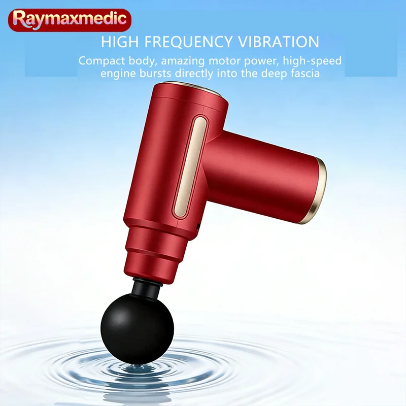 

Raymax Massage Gun Fascia Machine Muscle Relaxation Vibrating Gun Rod Massage Fitness Equipment Neck Body Grab Fascia Gun