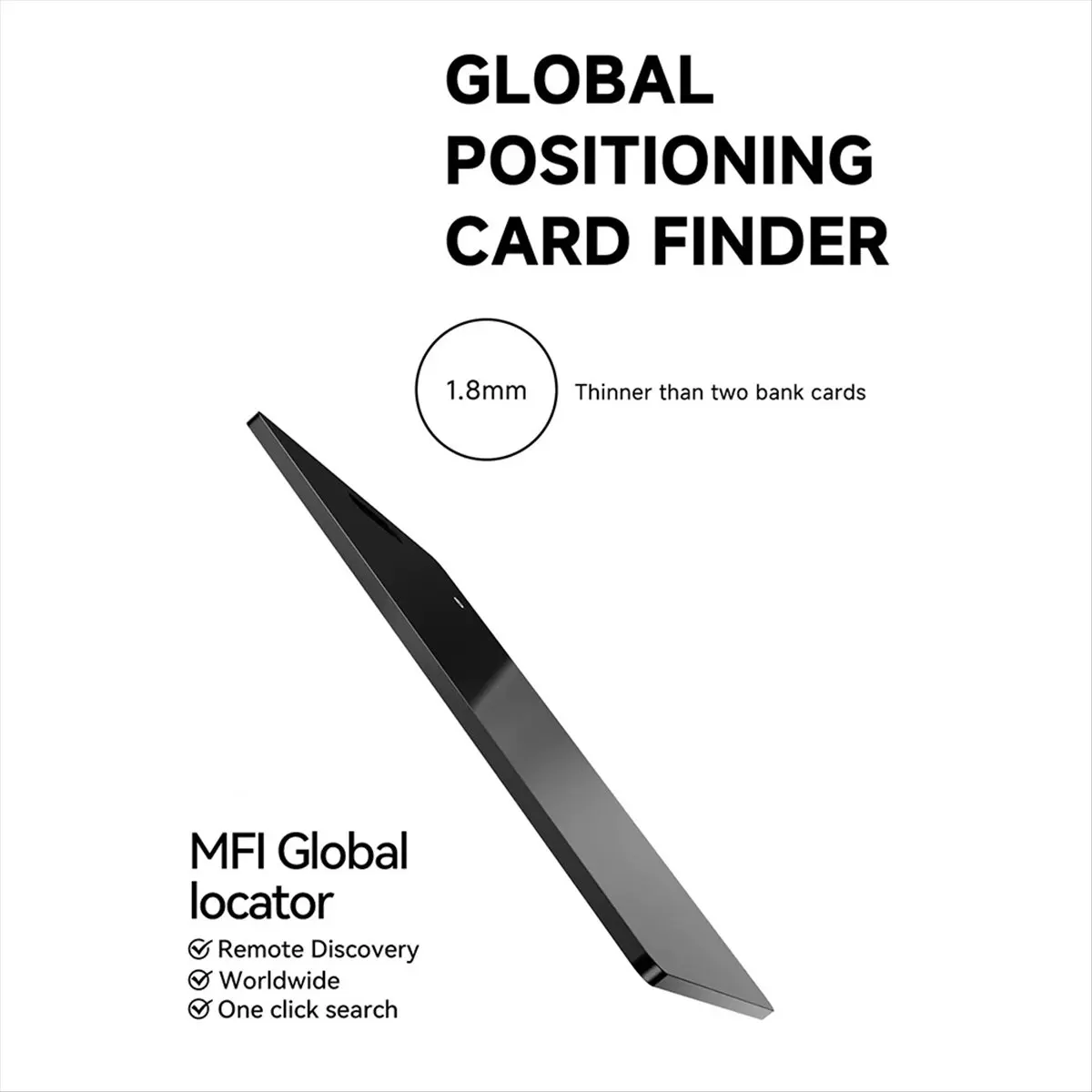 SWXF Smart Wallet Track Card Location Tracking Device Wireless Charging Wallet Phone Finder for Find My Item Tracker Tag