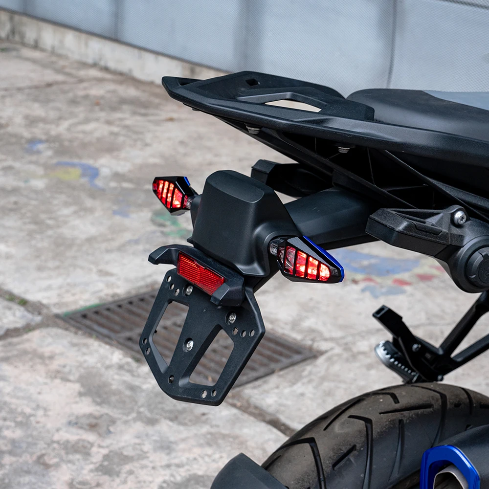 ل BMW R1300GS R 1300 GS R 1300GS مغامرة ADV GS1300 2024 2025 دراجة نارية الألومنيوم الخلفية بدوره مصباح إشارة حماية الحرس #4