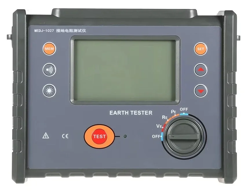 MEDJ-WY1027 Ground Resistance Tester Leakage Current Auto Range Clamp Meter