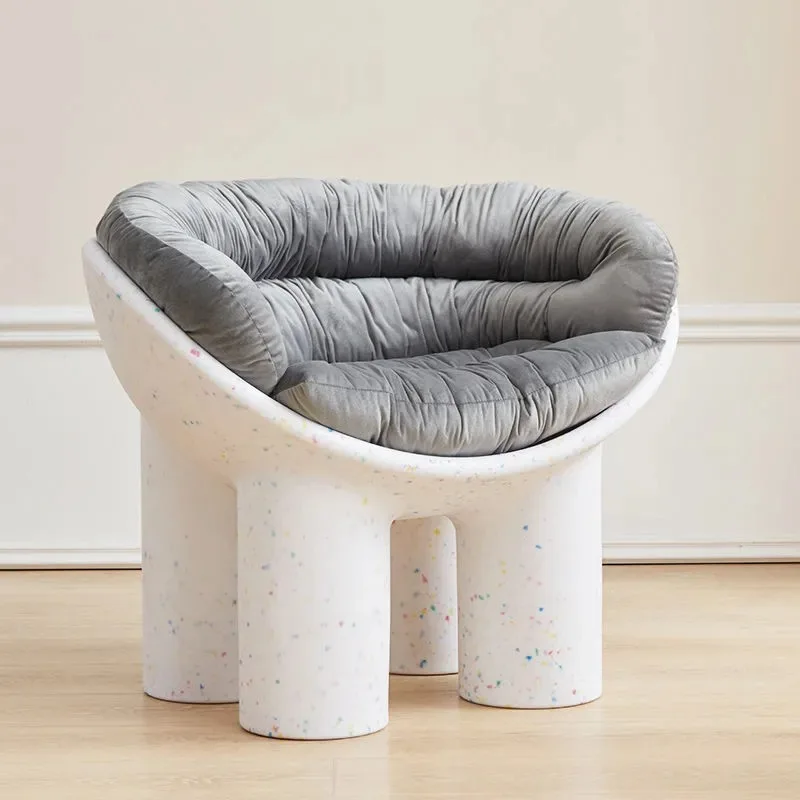 

Modern living room furniture, elephant leg chair with seat cushion, easy to assemble, hospital and school use