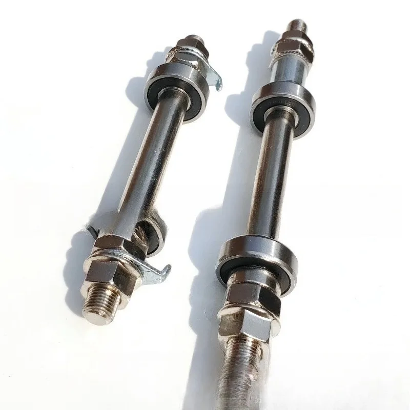 

Mountain bike bearing axle/solid bicycle axle/solid hub front and rear axle/bearing front and rear axle/spare