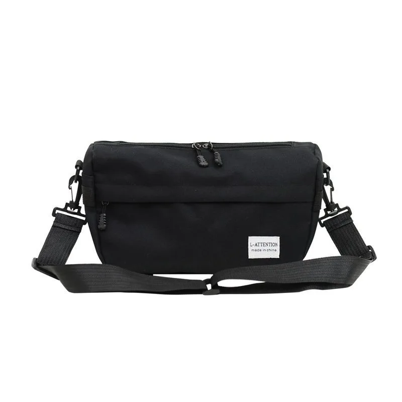 Bandolera de marca japonesa para hombre, bolso de hombro informal de gran capacidad, mochila Diagonal para estudiante, bolso de cartero de tendencia urbana Simple