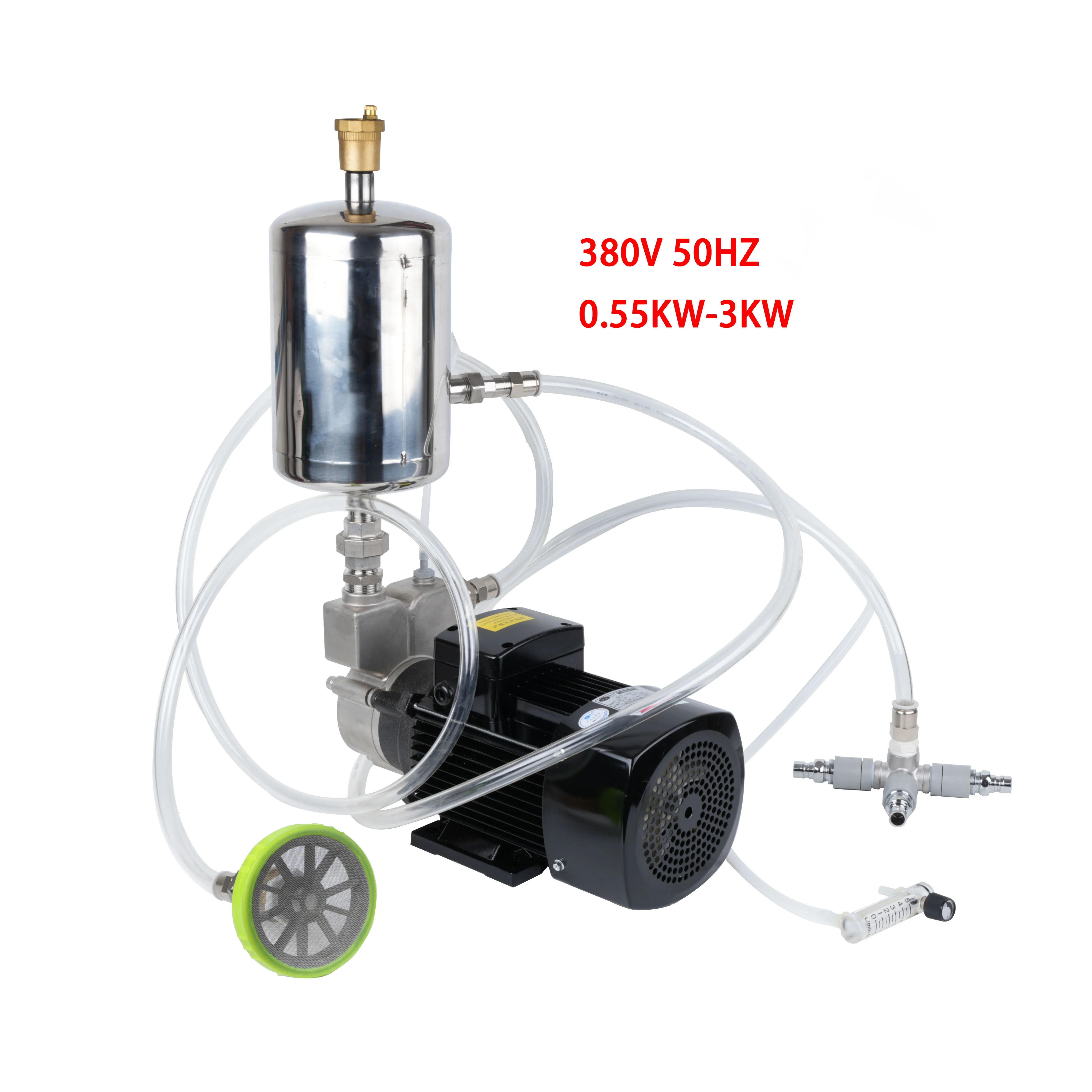 380V 0.55KW-3KW Ozone Nano Micro Bubble Generator Aerator - Mixing Pump for Hydroponics Liptint Mixing Water Treatment-HDF-s