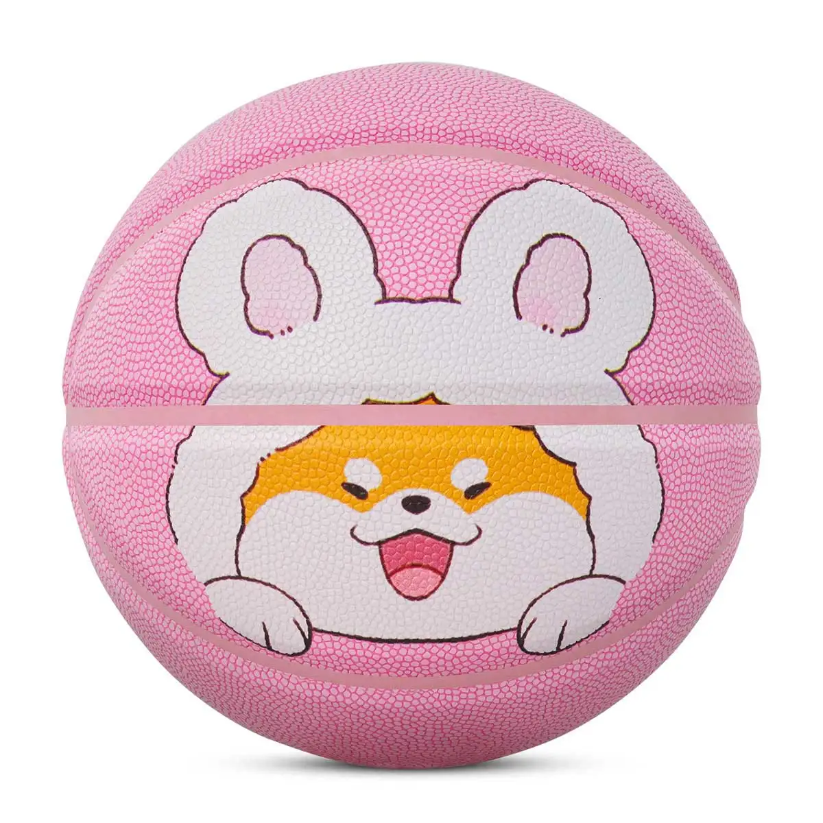 

Kuangmi Basketball,Kuangmi Childs Basketball Size27.5 Youth Indoor Outdoor Pink Basketballs,KMBB526