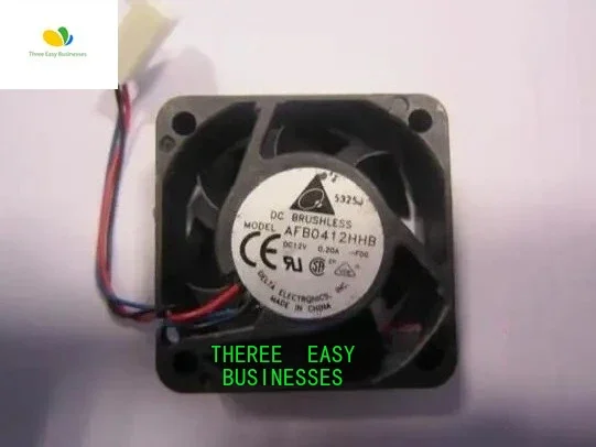 

3-линейный вентилятор с двойным шарикоподшипником AFB0412HHB 40*40*15 12 В 0,20 А