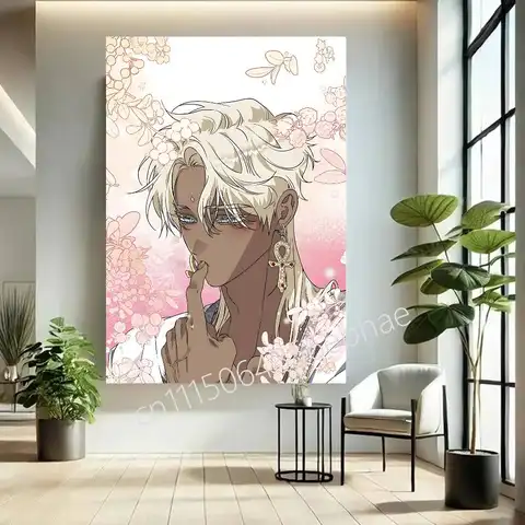 FOR Blossoms of the White Night Poster HD Anime Hot Theme Singer/OST/Movie-Waterproof Self-Stick Home Decor