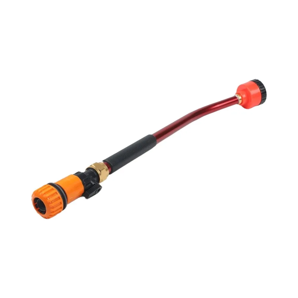 Stainless Steel Garden Sprayer with Aluminum Alloy Nozzle and 38 Degree Bent Tube for Precise Plant Watering Applications