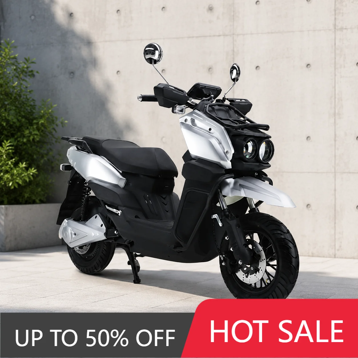 QQA Electric Scooter, Electric Motorcycle EEC Hot Selling 2026 Electric Bike, Motorcycle with Seat