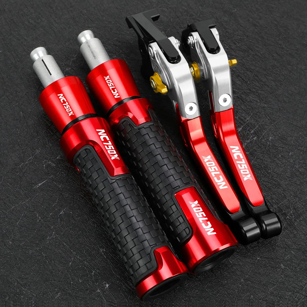 

NEW FOR HONDA NC750 S/X 2016-2023 2024 Motorcycle Accessories Adjustable Extendable Brake Clutch Levers Hand Grip Handlebar Ends