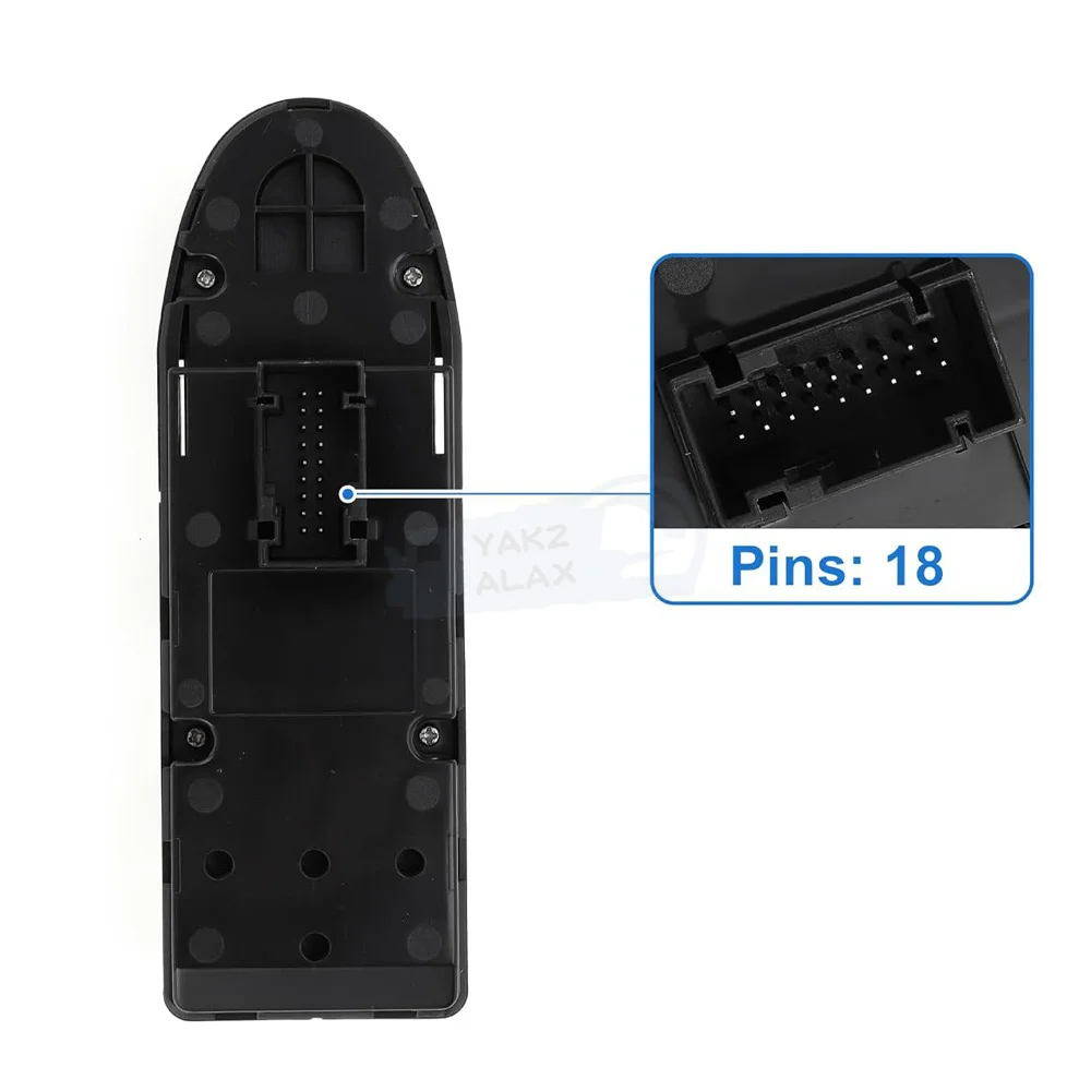 For BMW X5 E70 X6 E71 E72 2007 2008 2009 2010 2011 2012 2013 Electric Master Power Window Control Switch Button 61319217333 view 6