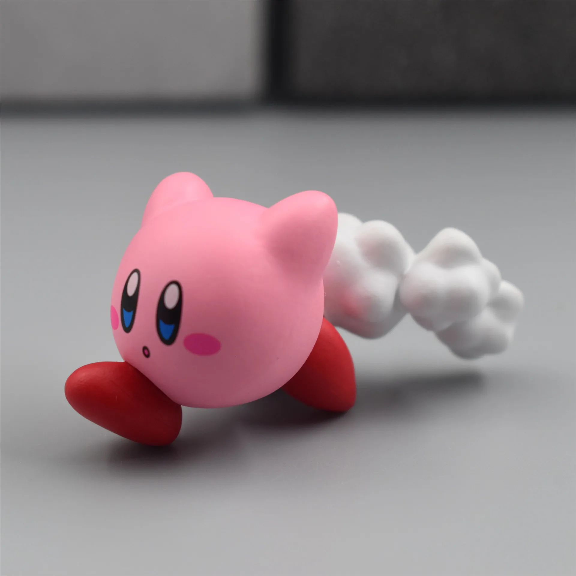 Kawaii Kirby Cartoon Figure Action Dolls, Rose, Waddle Dee Doo, Gâteau, Décoration de bureau, Accessoires, Collection de jouets, Hot Game