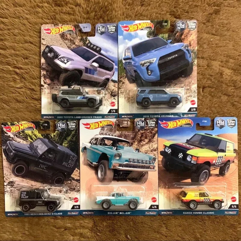 

В наличии Hot Wheels FPY86 Off Road Series Литая под давлением модель автомобиля из сплава Mercedes-Benz Toyota Украшение-сюрприз Игрушки Модель автомобиля